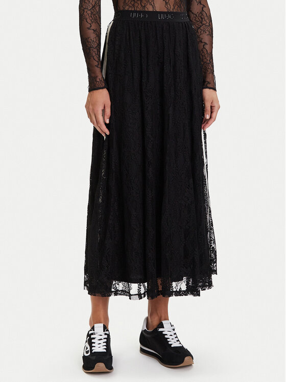 Liu Jo Sport Midi sijonas · Juoda · Midi