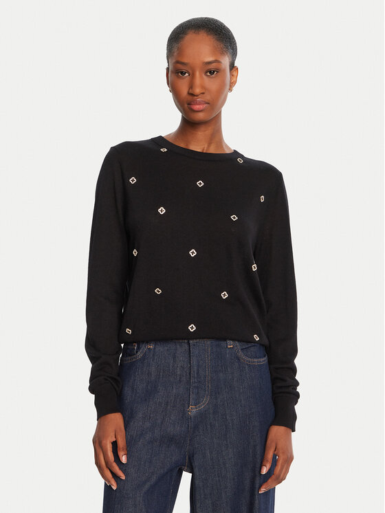 LOLA CASADEMUNT Megztinis · Juoda · Regular Fit