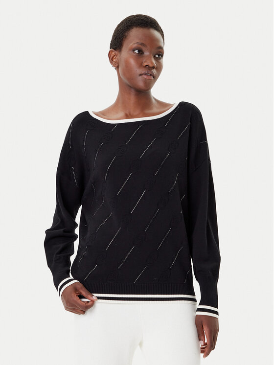 Liu Jo Sport Megztinis · Juoda · Regular Fit