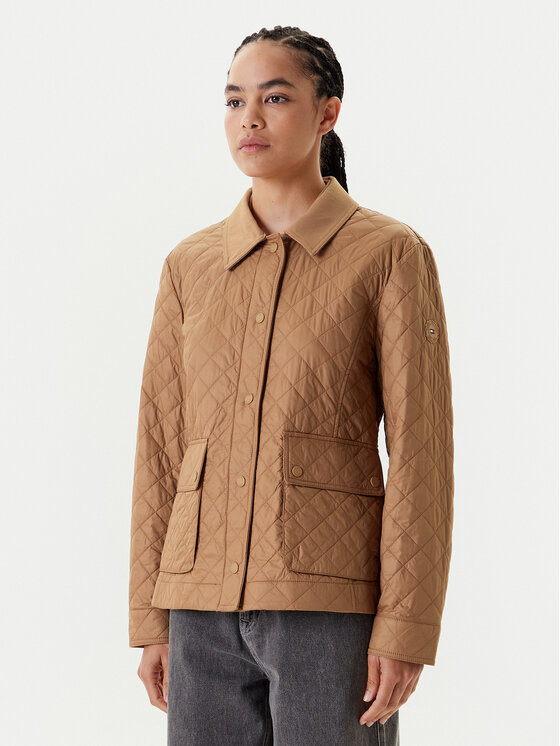Tommy Hilfiger Demisezoninė striukė · Ruda
