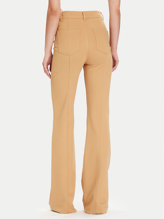 Kodas 20MAY Guess Medžiaginės kelnės · Smėlio · Regular Fit