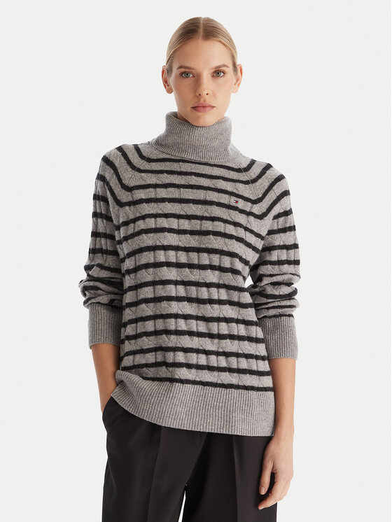 Tommy Hilfiger Golfas · Pilka · Regular Fit