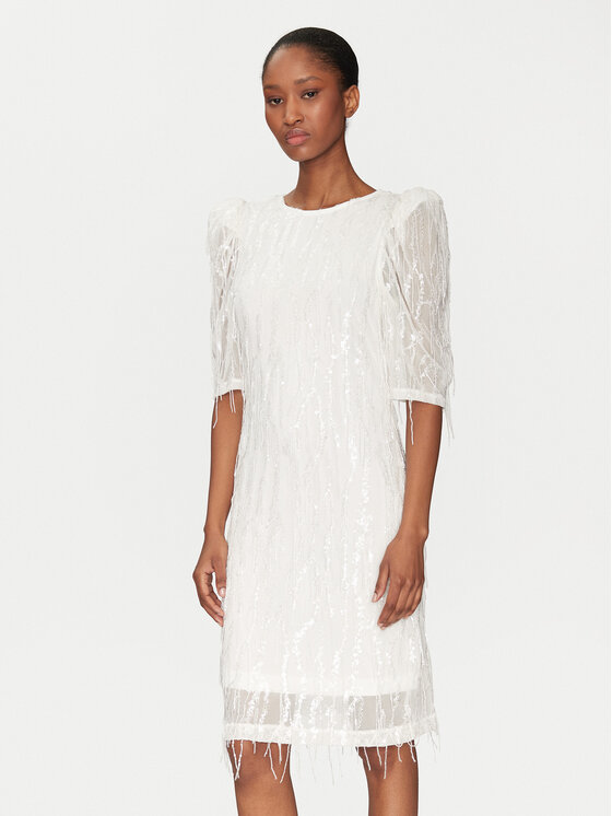 YAS Kokteilinė suknelė · Balta · Mini