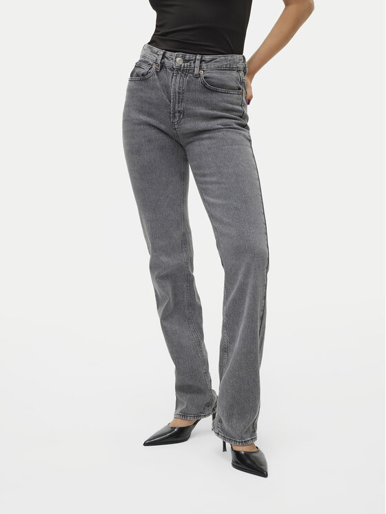 Vero Moda Džinsai · Pilka · Regular Fit