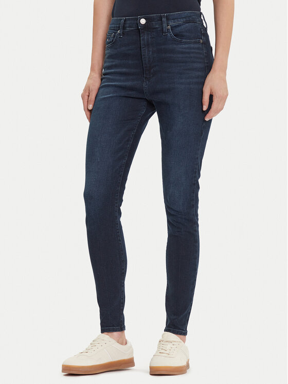 Tommy Jeans Džinsai · Tamsiai mėlyna · Skinny Fit