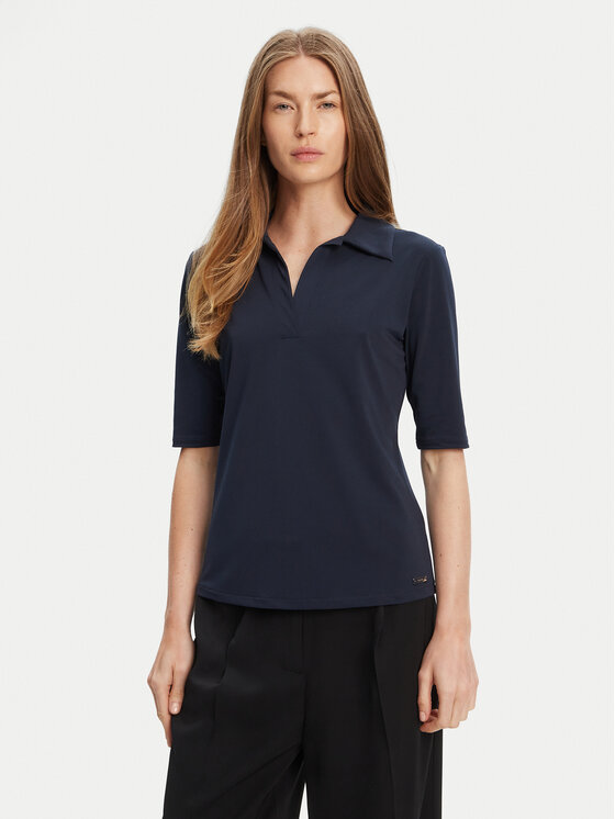 Calvin Klein Polo marškinėliai · Tamsiai mėlyna