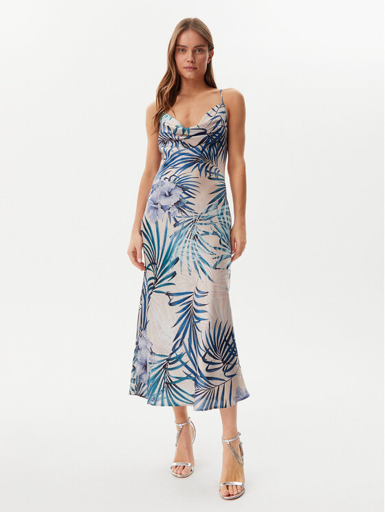 Guess Kasdieninė suknelė · Mėlyna · Midi