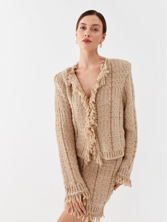 TWINSET Kardiganas · Smėlio · Regular Fit