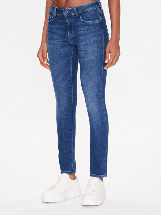 Mustang Džinsai · Tamsiai mėlyna · Slim Fit