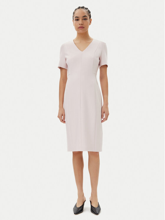 BOSS Kasdieninė suknelė · Rožinė · Midi