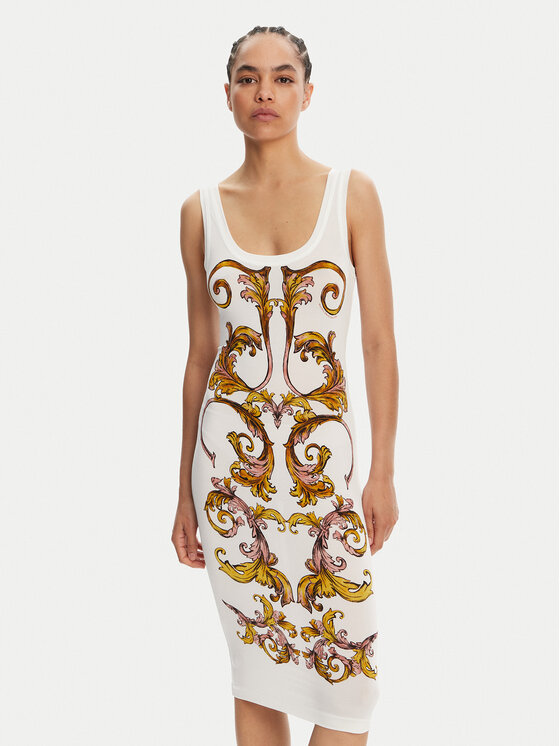 Versace Jeans Couture Kasdieninė suknelė · Balta · Midi