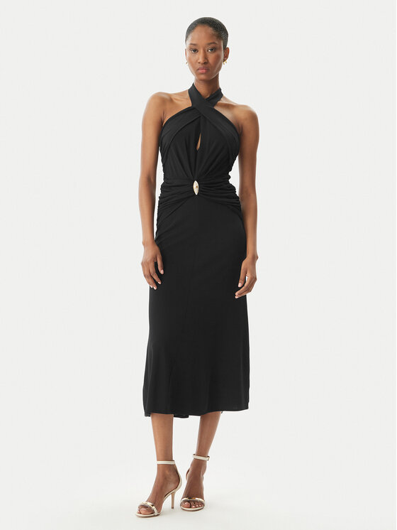 Elisabetta Franchi Kokteilinė suknelė · Juoda · Midi