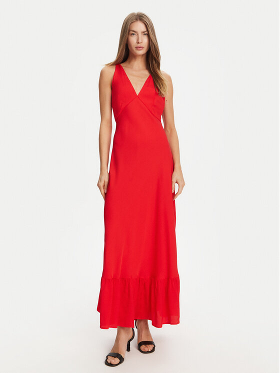 TWINSET Vakarinė suknelė · Raudona · Maksi