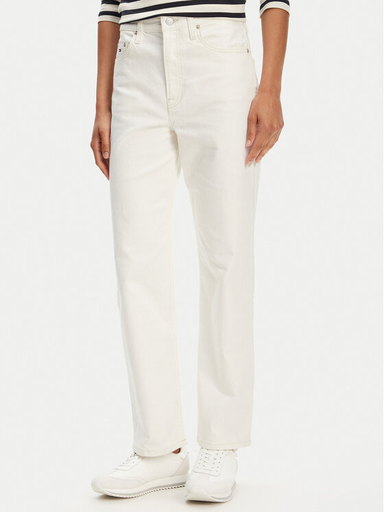 Tommy Jeans Džinsai · Balta · Regular Fit