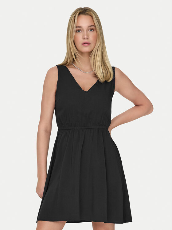 ONLY Kokteilinė suknelė · Juoda · Mini