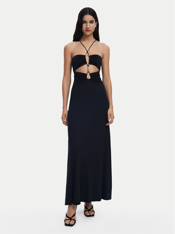 Desigual Vasarinė suknelė · Juoda · Maksi