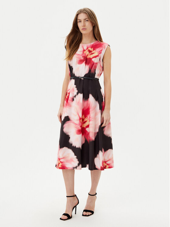 Kodas 20MAY DKNY Kokteilinė suknelė · Juoda · Midi