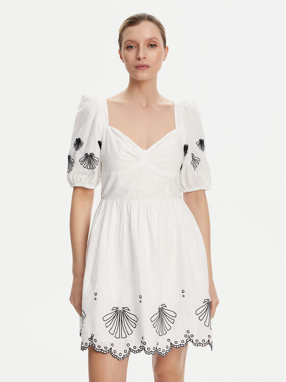 French Connection Vasarinė suknelė · Balta · Mini
