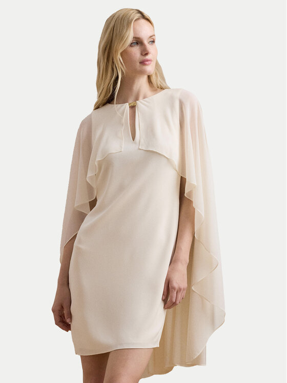 LAUREN RALPH LAUREN Kokteilinė suknelė · Écru · Mini