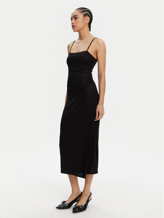 Armani Exchange Vasarinė suknelė · Juoda · Midi