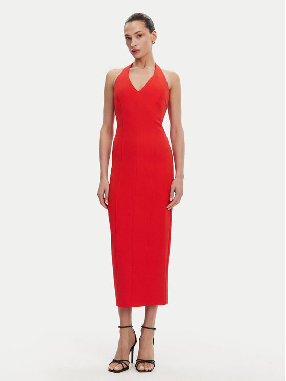ACCESS FASHION Kokteilinė suknelė · Raudona · Midi
