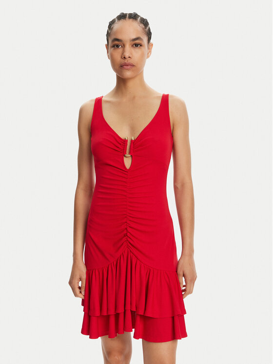 Just Cavalli Kasdieninė suknelė · Raudona · Mini