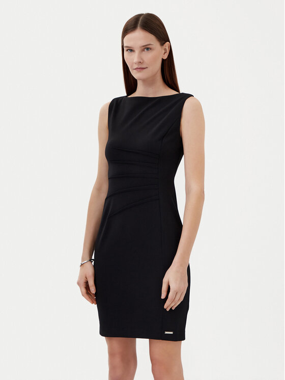 Calvin Klein Kasdieninė suknelė · Juoda · Midi