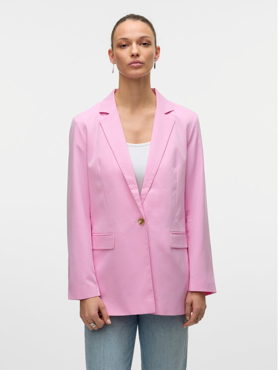 Vero Moda Švarkas · Rožinė · Slim Fit