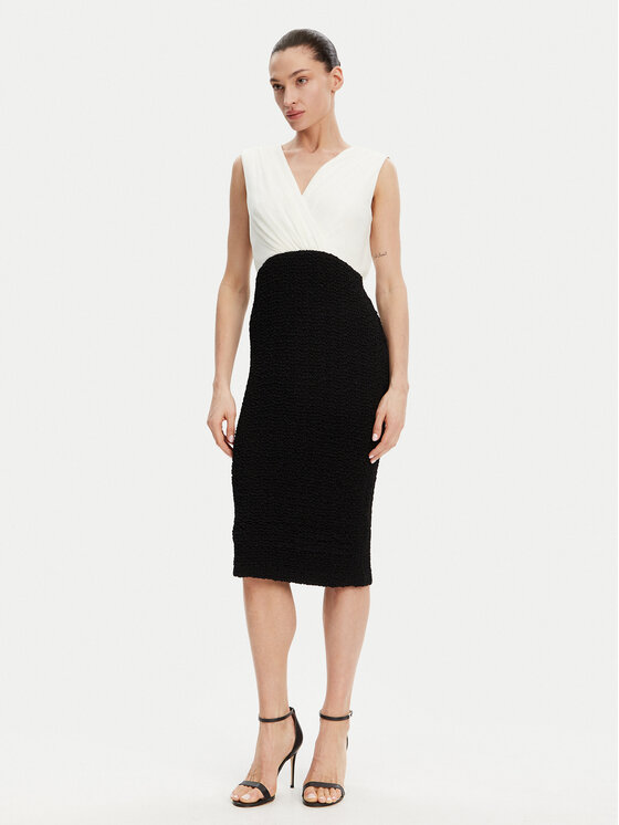 DKNY Kokteilinė suknelė · Juoda · Midi