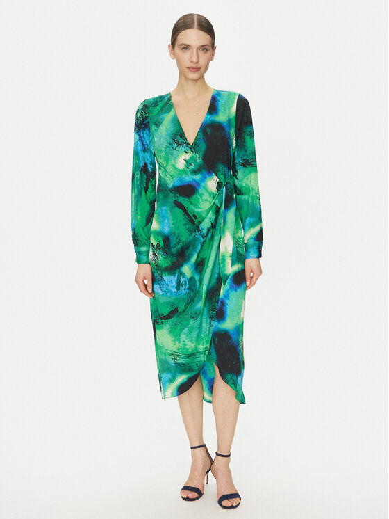 DKNY Kokteilinė suknelė · Žalia · Midi