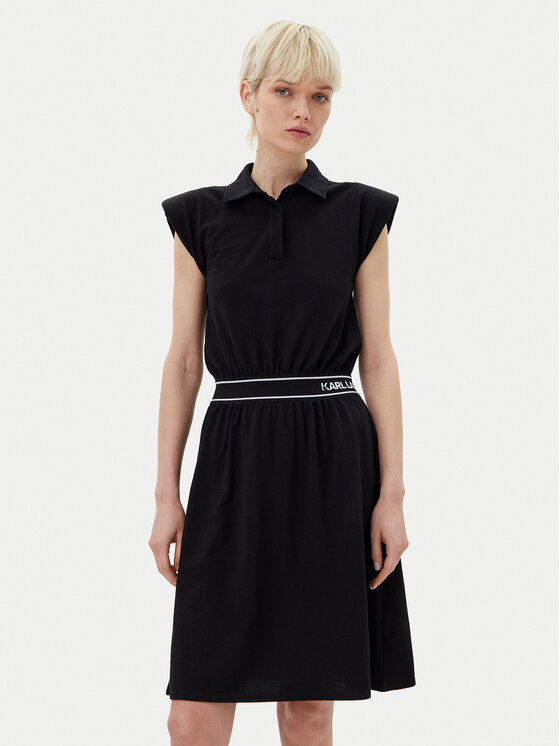 KARL LAGERFELD Kasdieninė suknelė · Juoda · Mini