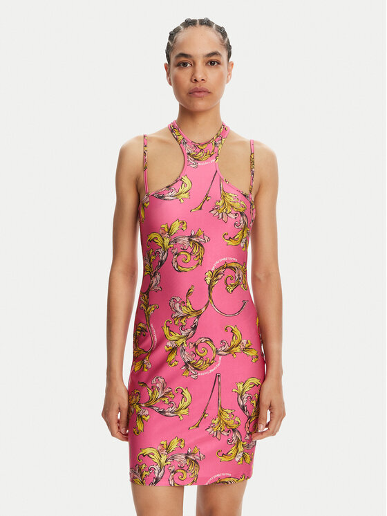 Versace Jeans Couture Kokteilinė suknelė · Rožinė · Mini