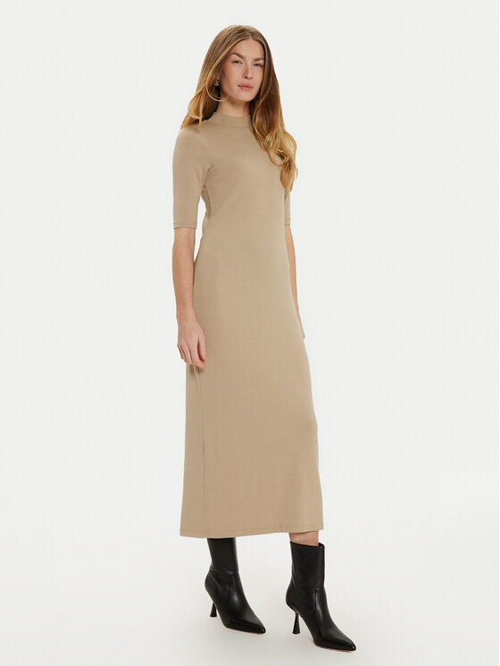 Tommy Hilfiger Kasdieninė suknelė · Smėlio · Midi