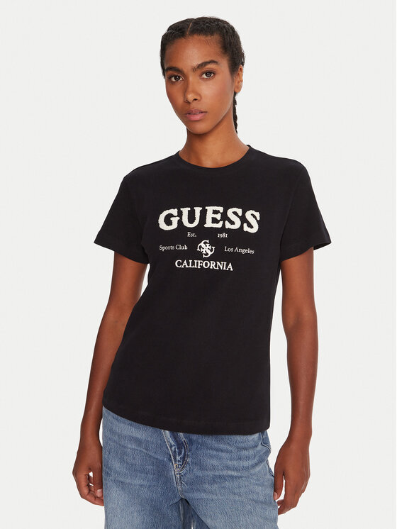 Guess Marškinėliai · Juoda