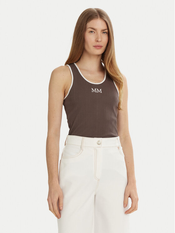 Max Mara Leisure Marškinėliai · Ruda