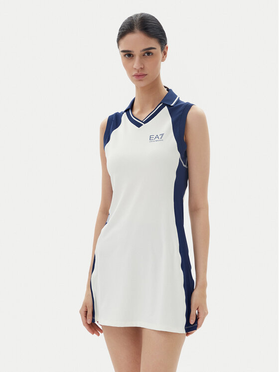 Kodas 20MAY EA7 Emporio Armani Teniso suknelė · Balta
