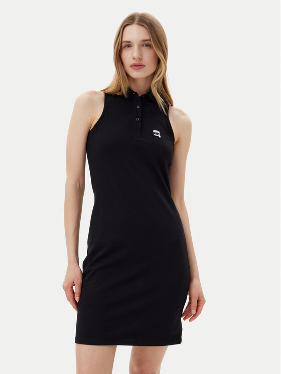 KARL LAGERFELD Kasdieninė suknelė · Juoda · Mini