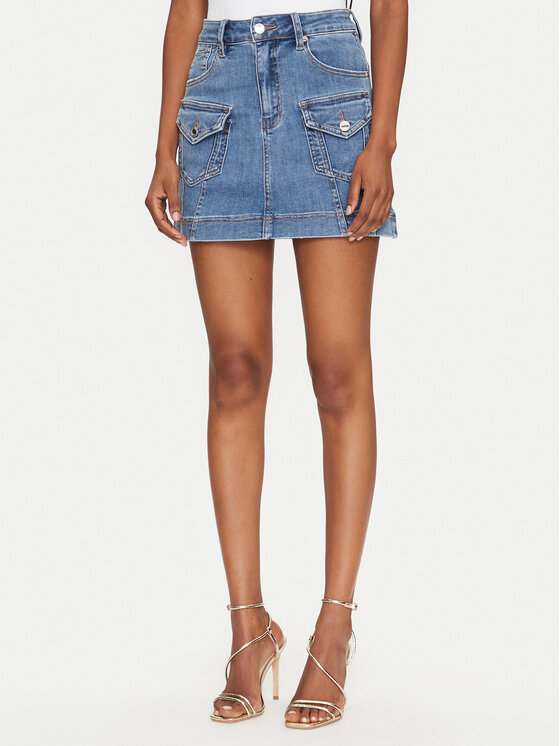 MET Džinsinis sijonas · Mėlyna · Mini