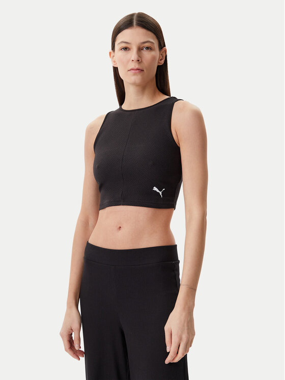 Puma Marškinėliai · Juoda