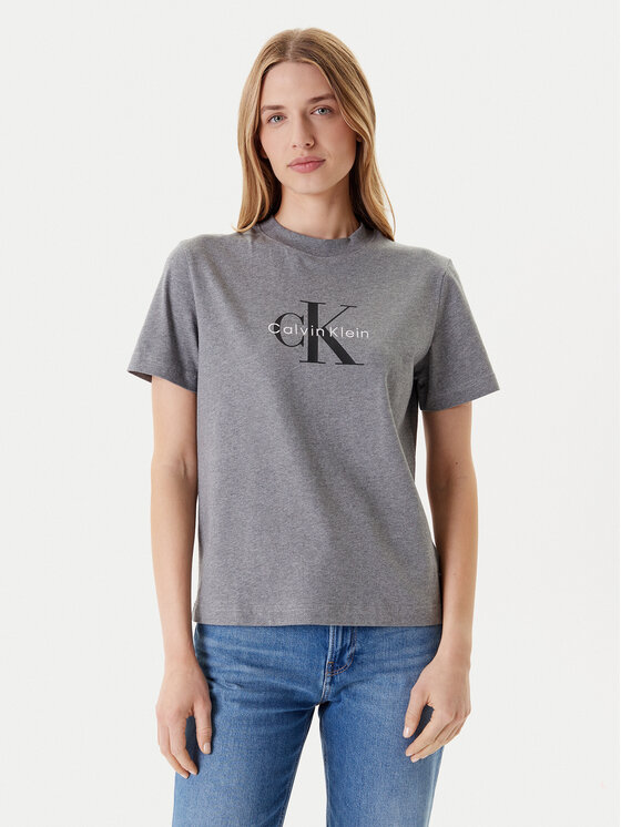 Calvin Klein Jeans Marškinėliai · Pilka