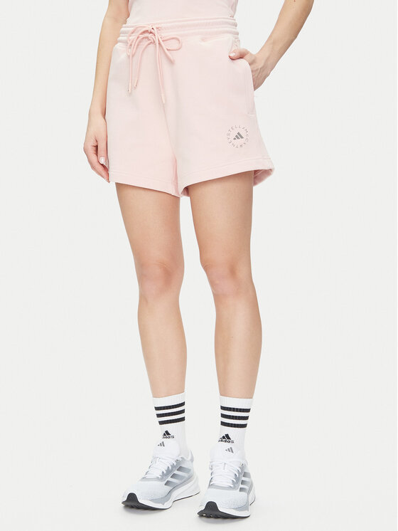 adidas by Stella McCartney Sportiniai šortai · Rožinė