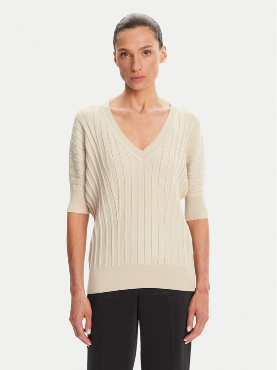 Morgan Megztinis · Smėlio · Regular Fit