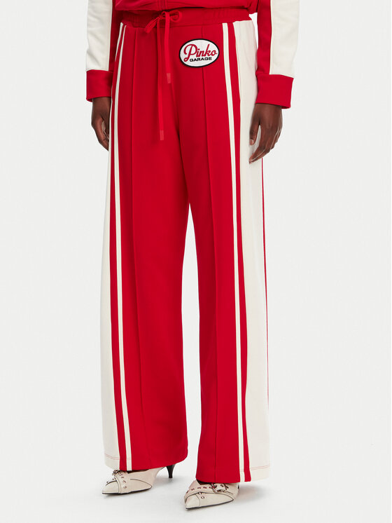 PINKO Sportinės kelnės · Raudona · Relaxed Fit