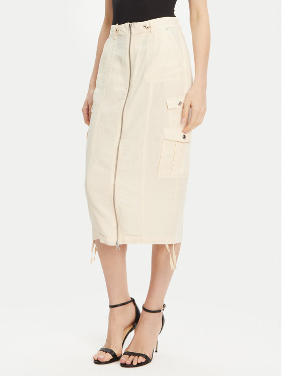 Kodas SUN15 Guess Midi sijonas · Smėlio