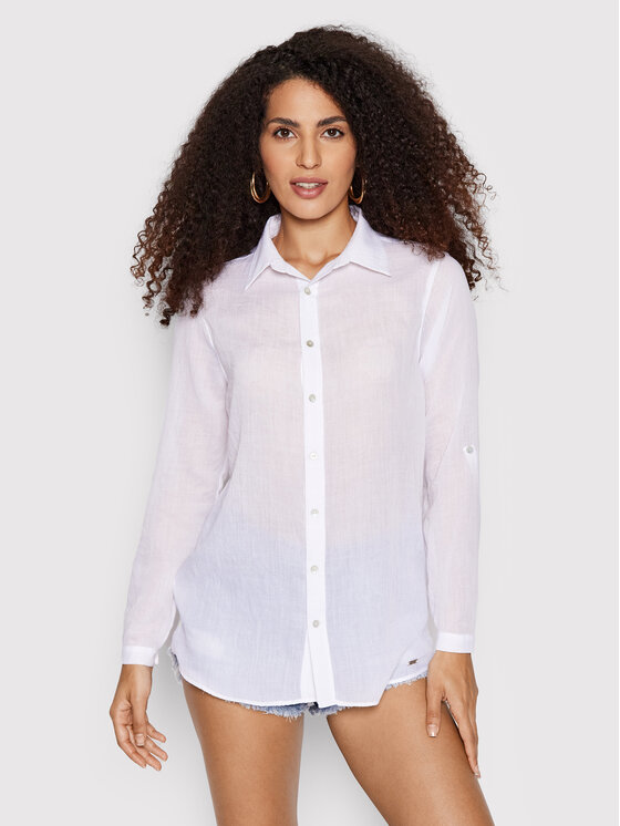 Kodas SUN15 Banana Moon Marškiniai · Balta