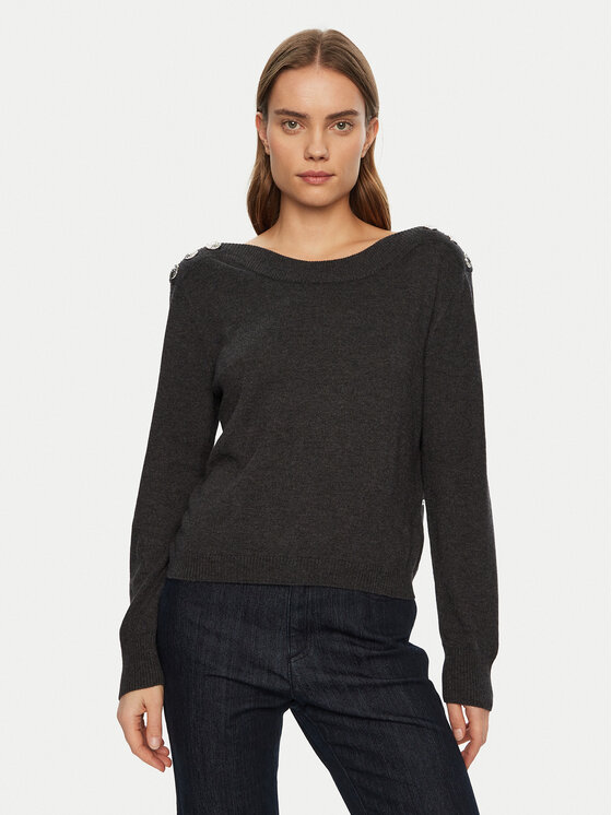 Morgan Megztinis · Pilka · Regular Fit