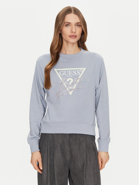 Guess Džemperis · Mėlyna · Regular Fit