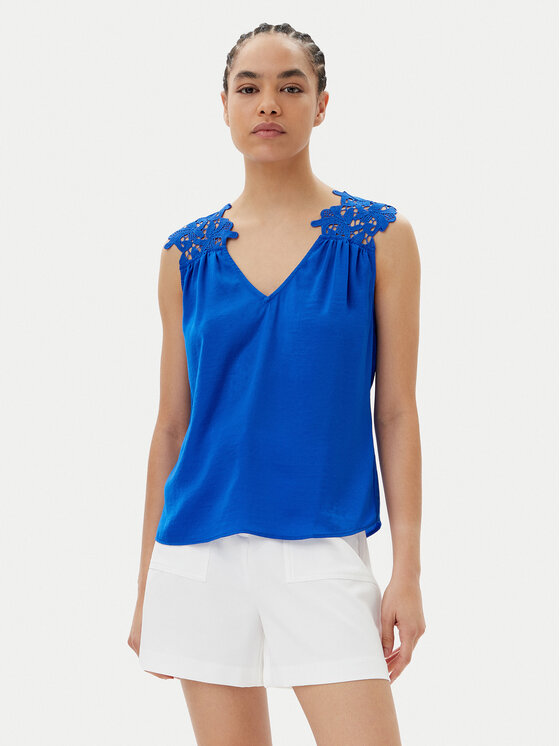 Morgan Marškinėliai · Mėlyna