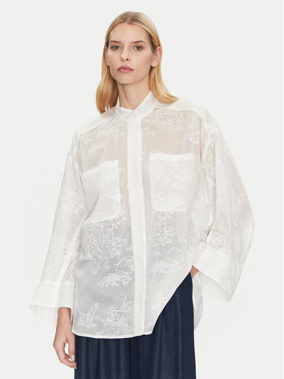 Munthe Marškiniai · Balta