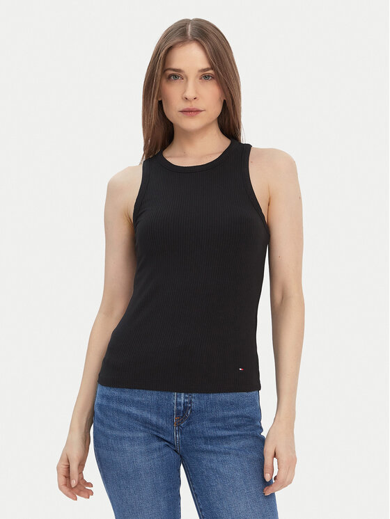 Tommy Hilfiger Marškinėliai · Juoda